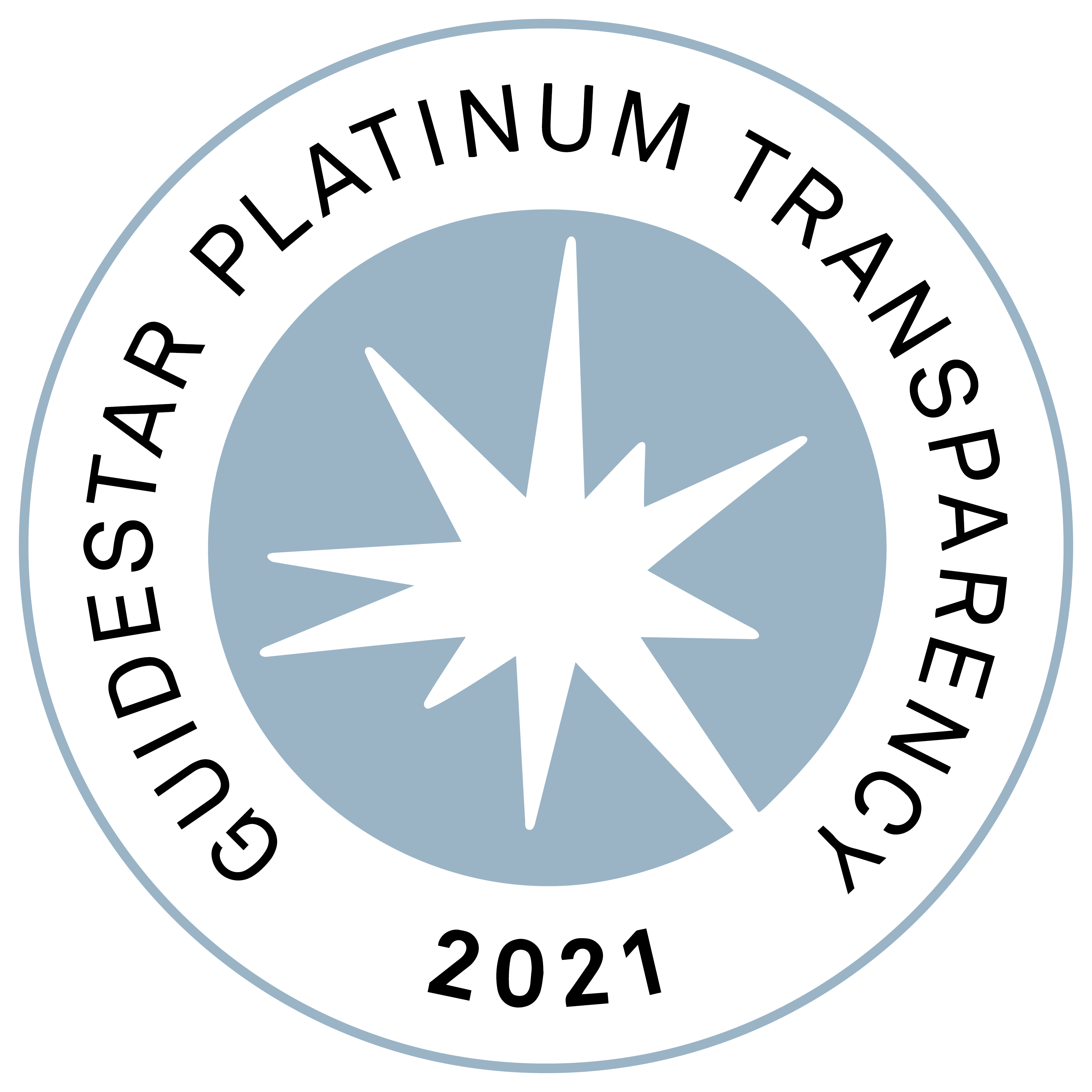 Guidestart Platinum Transparency 2021 Seal