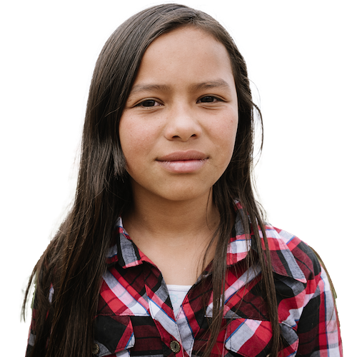 14 Year Old Latina Survivor Foreground